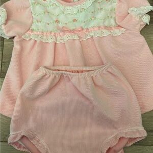 Carter's Pink Matching Set with Diaper Covers